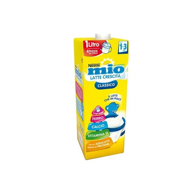 Nestle' Mio Latte Crescita per bambini 1 Litro Nestle' Mio Latte Crescita per bambini 1 Litro