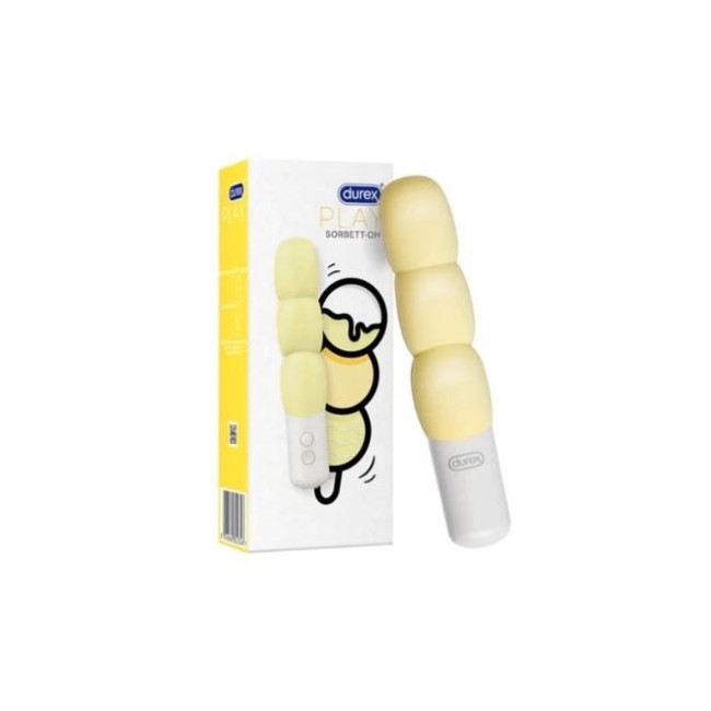 Durex Sorbett-oh Soft Yellow Vibratore 8 modalità Durex Sorbett-oh Soft Yellow Vibratore 8 modalità
