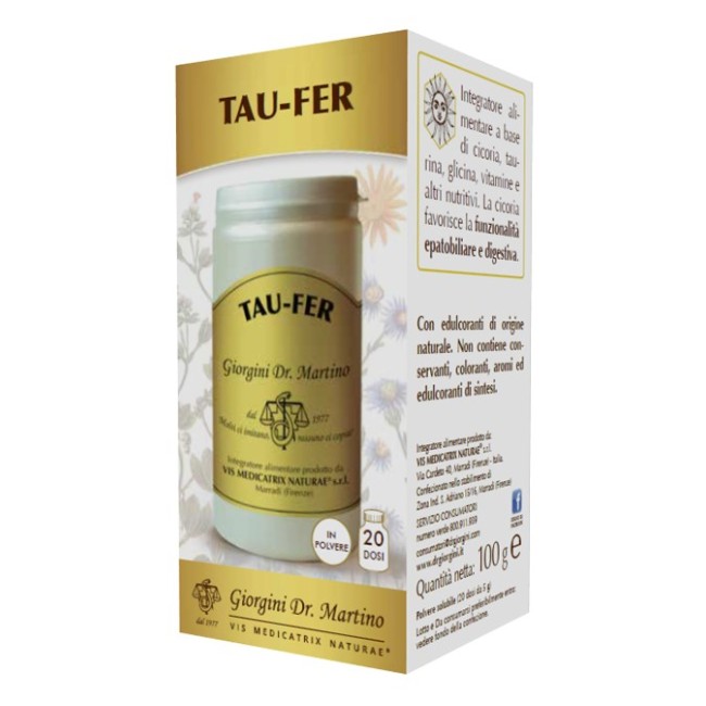 Dr. Giorgini Ser-vis Tau Fer Polvere Integratore 100 G Dr. Giorgini Ser-vis Tau Fer Polvere Integratore 100 G