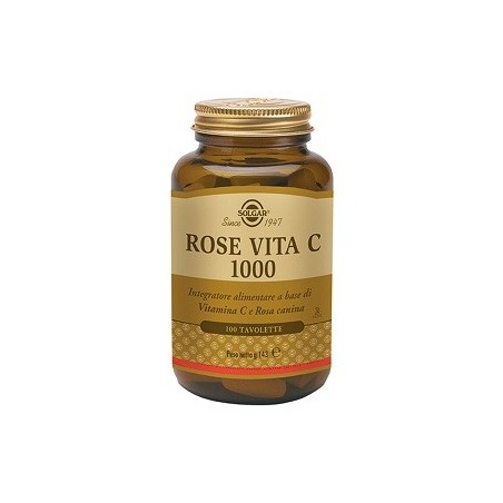 Solgar Rose Vita C 1000 100 Tavolette