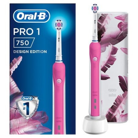 Oralb Pro1 Rosa Cross Action Spazzolino Elettrico 3d White Rosa Oralb Pro1 Rosa Cross Action Spazzolino Elettrico 3d White Rosa