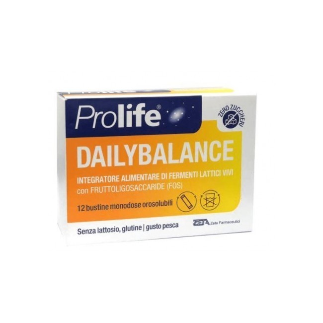 Prolife dailybalance 12 bustine orosolubuli 1g Prolife dailybalance 12 bustine orosolubuli 1g