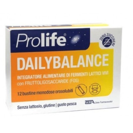 Prolife dailybalance 12 bustine orosolubuli 1g Prolife dailybalance 12 bustine orosolubuli 1g