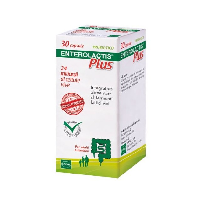 Enterolactis Plus Capsule 6 Pezzi Enterolactis Plus Capsule 6 Pezzi