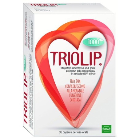 Triolip 1000 30 Capsule 6 Pezzi Triolip 1000 30 Capsule 6 Pezzi
