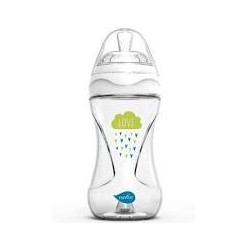 Nuvita mimic biberon 250ml colore bianco