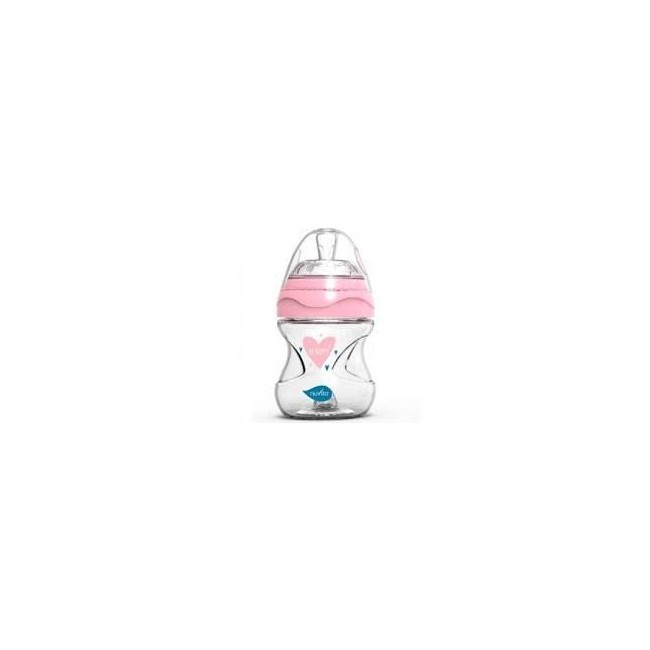 Nuvita mimic biberon 150ml colore rosa 1 pezzo