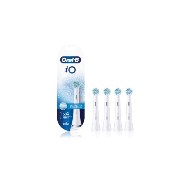 Oral B Testine Di Ricambio Io Ultimate Clean Bianche 4 Pezzi