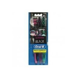 Spazzolino Manuale Oral-B Allrounder Black 3 Pezzi