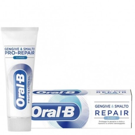 Oral-B Professional Dentifricio Gengive & Smalto Pro-Repair 75ml Oral-B Professional Dentifricio Gengive & Smalto Pro-Repair 75ml