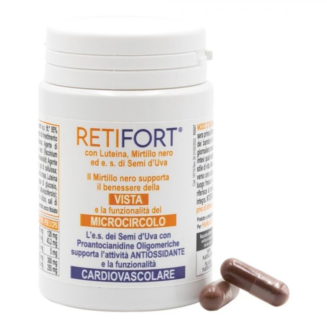 Hulka Retifort 60 capsule integratore antiossidante Hulka Retifort 60 capsule integratore antiossidante