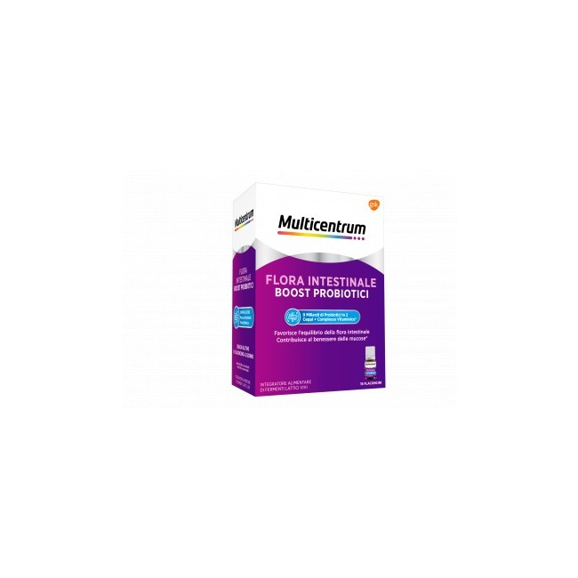 Multicentrum duobiotico fermenti lattici integratore 16 flaconcini Multicentrum duobiotico fermenti lattici integratore 16 flaconcini