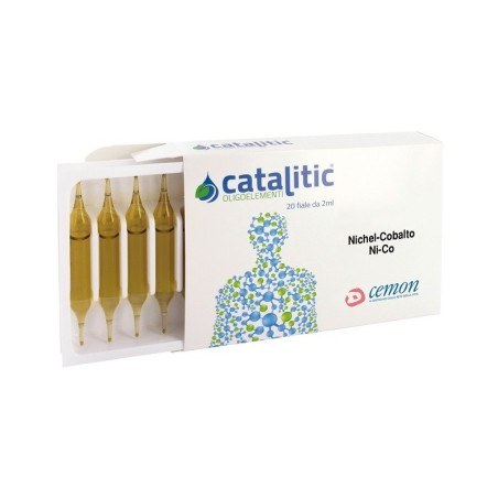 Cemon Catalitic nickel cobalto oligoelemento 20 fiale Cemon Catalitic nickel cobalto oligoelemento 20 fiale
