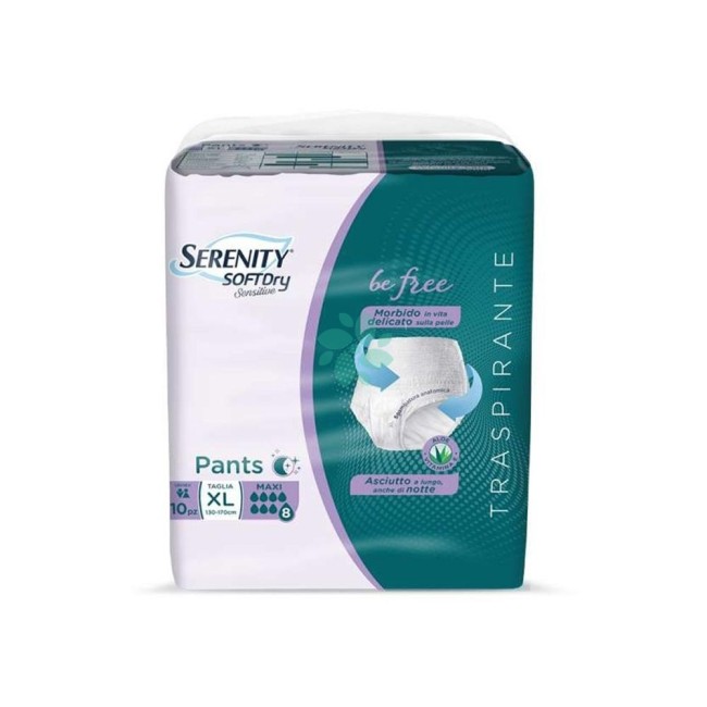 Serenity soft dry sensitive be free pannoloni xl maxi 10 pezzi Serenity soft dry sensitive be free pannoloni xl maxi 10 pezzi