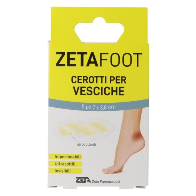 Zeta Foot Cerotto Idrocolloidale Vesciche cerotti Zeta Foot Cerotto Idrocolloidale Vesciche cerotti