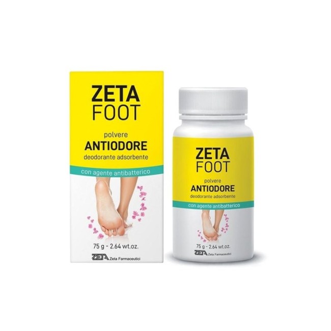 Zeta Foot Polvere Antiodore per i piedi 75g Zeta Foot Polvere Antiodore per i piedi 75g