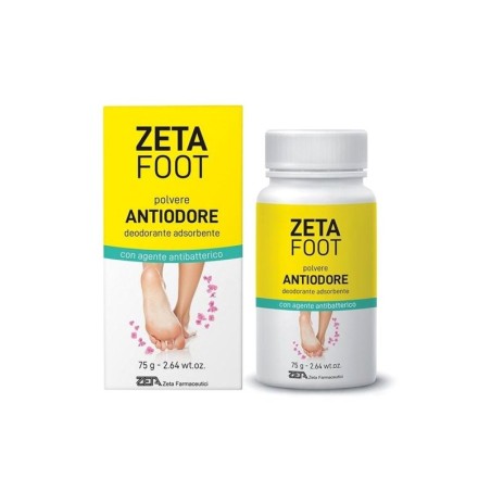 Zeta Foot Polvere Antiodore per i piedi 75g Zeta Foot Polvere Antiodore per i piedi 75g