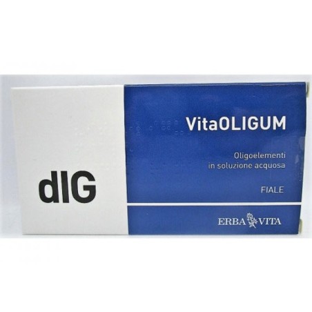 Erba vita vitaoligum d-ig oligoelementi 20 fiale Erba vita vitaoligum d-ig oligoelementi 20 fiale