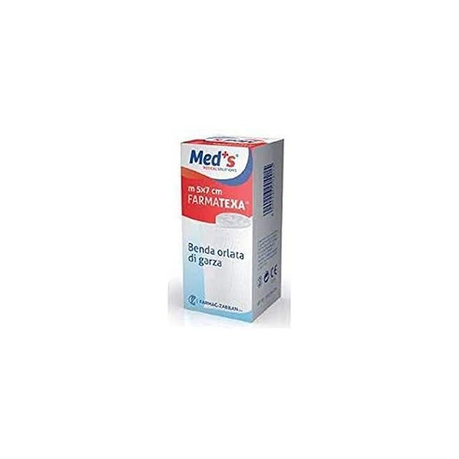 Farmac-zabban Benda Meds Farmatexa Orlata 12/12 Cm7x5m Farmac-zabban Benda Meds Farmatexa Orlata 12/12 Cm7x5m