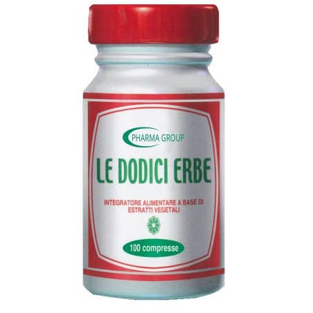 Le dodici erbe 100 tavolette rimedio lassativo