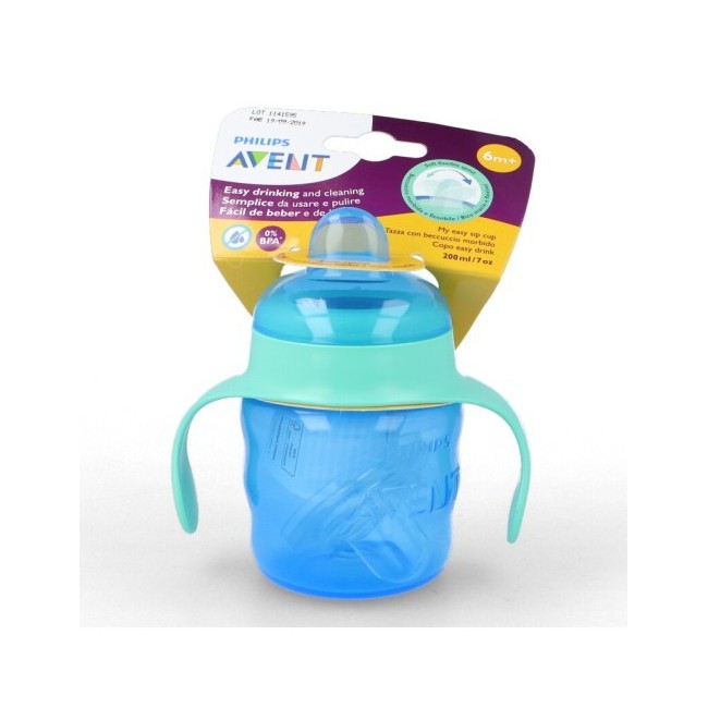 Philips avent tazza con beccuccio azzurro 200 ml