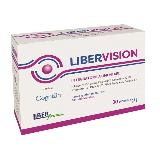Liberfarma Libervision 30 bustine integratore alimentare