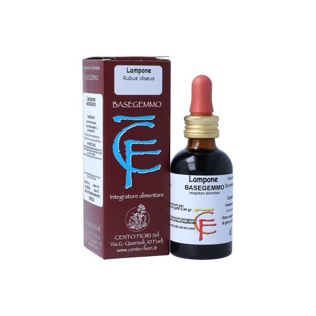 Cento Fiori Lampone basegemmo gocce 30ml