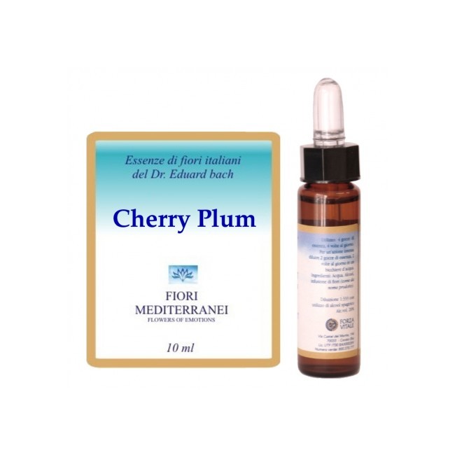 Cherry plum fiori mediterranei gocce 10 ml