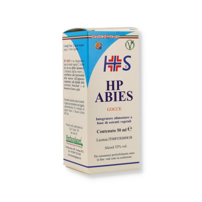 Herboplanet HP abies gocce integratore 50 ml Herboplanet HP abies gocce integratore 50 ml