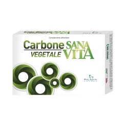 Sanavita Carbone Vegetale Integratore 60 compresse