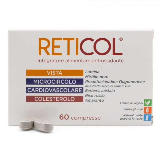 Hulka Reticol Integratore 60 compresse Hulka Reticol Integratore 60 compresse