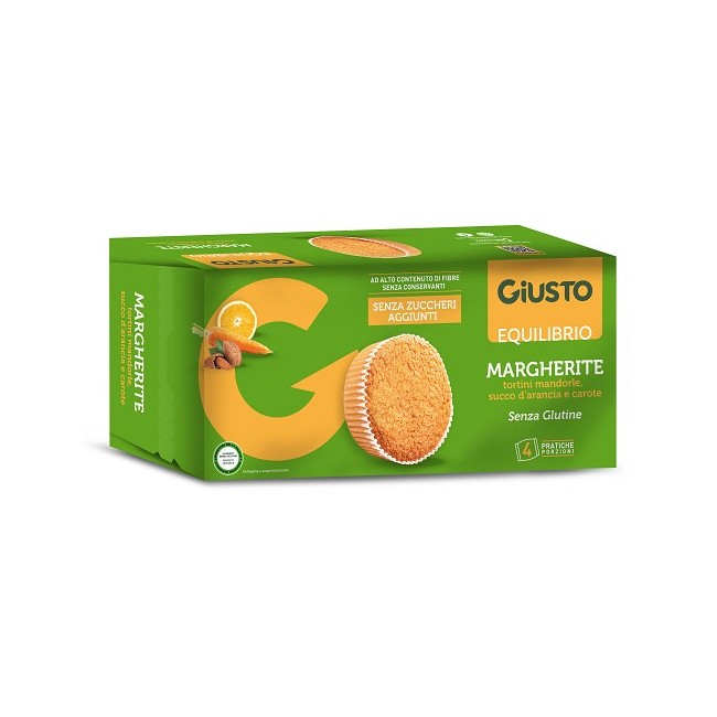 Giusto Senza Glutine Margherite Equilibrio 180 G Giusto Senza Glutine Margherite Equilibrio 180 G