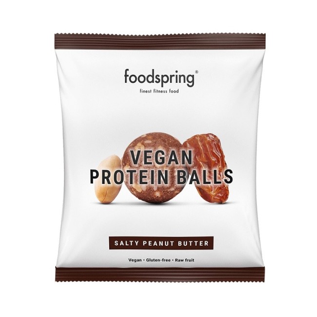 Foodspring Protein Balls Vegane Burro Arachidi Salato 40 G Foodspring Protein Balls Vegane Burro Arachidi Salato 40 G