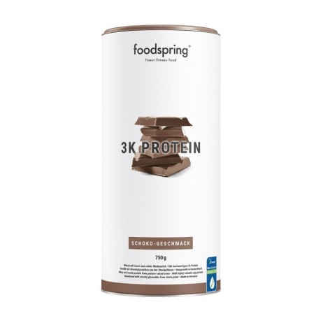 Foodspring Gmbh 3k Protein Cioccolato polvere 750 G Foodspring Gmbh 3k Protein Cioccolato polvere 750 G