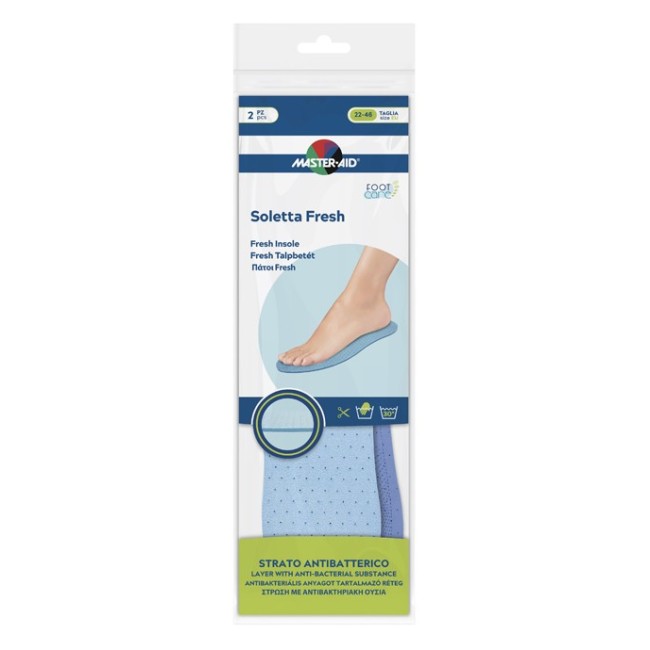 Master-aid soletta fresh ritagliabile 2 pezzi Master-aid soletta fresh ritagliabile 2 pezzi