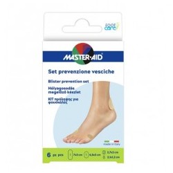 Master-aid set protezione vesciche 6 pezzi