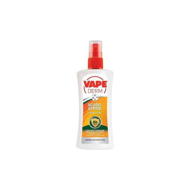 Vape Derm Lo Scudo Attivo Lozione Antipuntura 100 Ml Vape Derm Lo Scudo Attivo Lozione Antipuntura 100 Ml