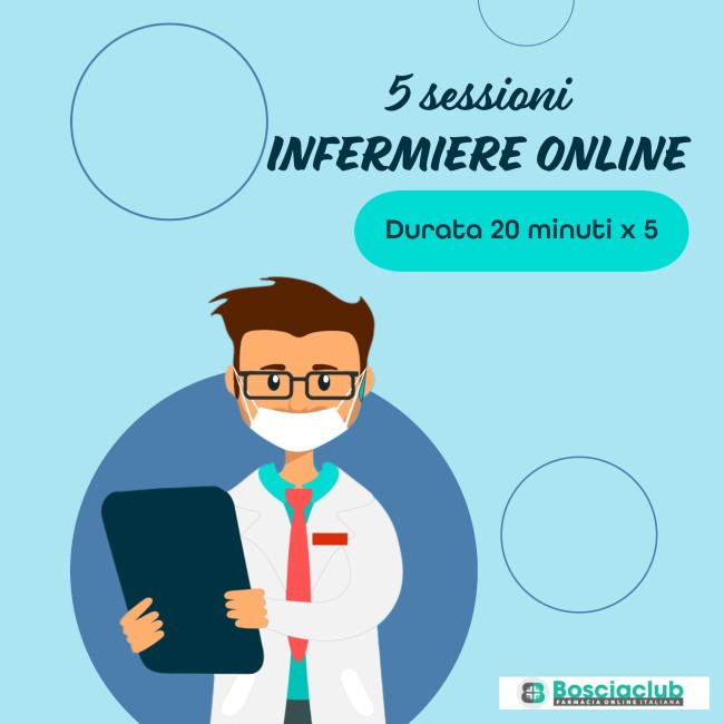 Infermiere online 5 sessioni di 20 minuti ciascuna