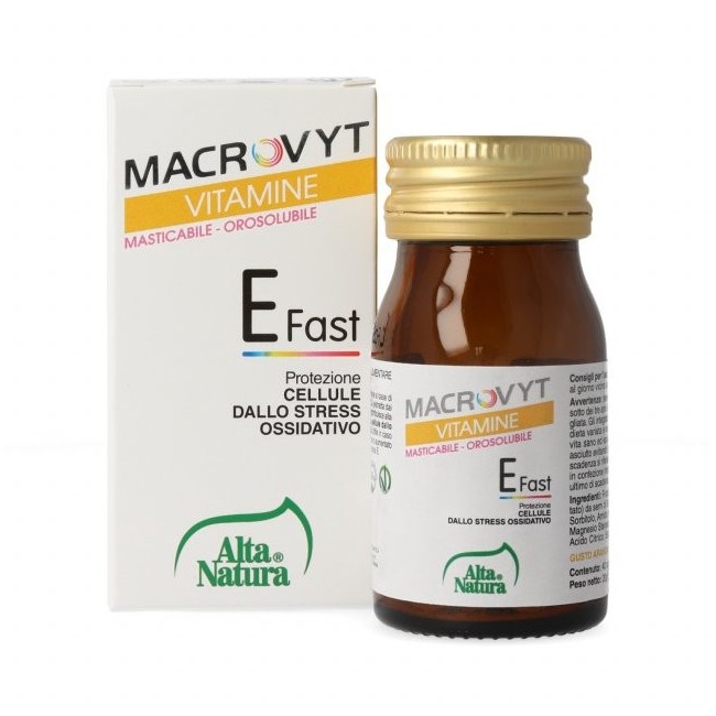 Alta Natura Macrovyt Vitamina E 40 compresse Alta Natura Macrovyt Vitamina E 40 compresse