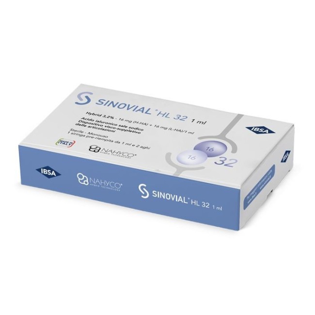 Sinovial High Low 1ml 16 + 16 Mg 2 Pezzi Sinovial High Low 1ml 16 + 16 Mg 2 Pezzi