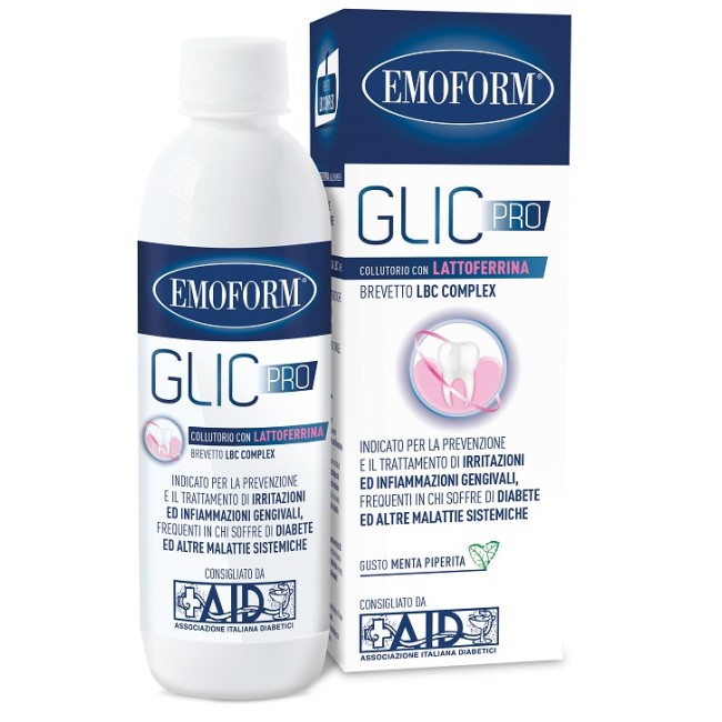 Emoform glic pro collutorio 300 ml Emoform glic pro collutorio 300 ml