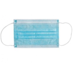 Gima Mascherina Chirurgica Filtrante 98% Adulti Azzurro 10 Pezzi