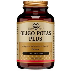 Solgar Multinutrient Oligo Potas Plus integratore 100 Tavolette