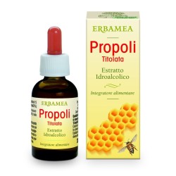 Erbamea Propoli Titolata Estratto Idroalcolico gocce 30 Ml
