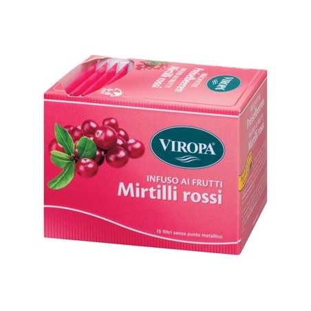 Viropa Import Viropa Mirtilli Rossi tisana 15 Bustine