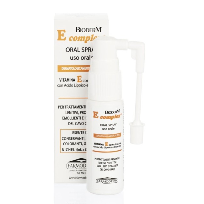 Farmoderm Bioderm E-complex Oral Spray 20Ml Farmoderm Bioderm E-complex Oral Spray 20Ml