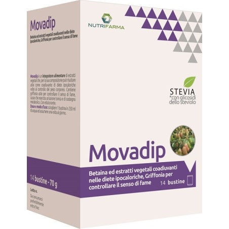 Aqua Viva Movadip 14 Bustine integratore con griffonia Aqua Viva Movadip 14 Bustine integratore con griffonia