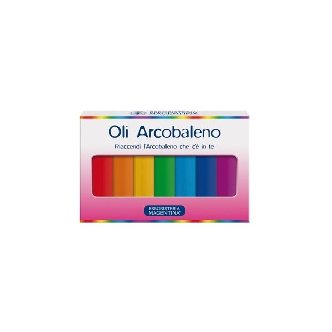 Erboristeria Magentina Arcobaleno Set Olii essenziali 7 Pezzi Erboristeria Magentina Arcobaleno Set Olii essenziali 7 Pezzi
