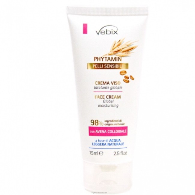 Vebix Phytamin Pelle Sensibile Crema Viso 75 ml
