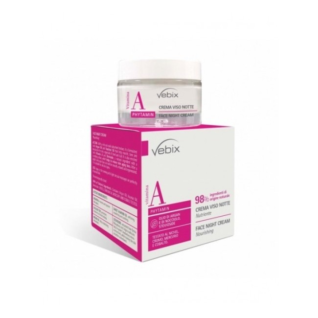 Vebix Phytamin Crema Viso Notte Antiossidante 30 ml Vebix Phytamin Crema Viso Notte Antiossidante 30 ml